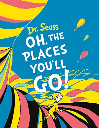Oh, the Places You'll Go! Mini Edition book cover for Dr. Seuss travel quotes