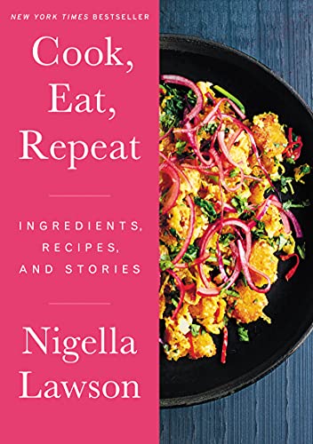 Cook, Eat, Repeat book cover for Nigella Lawson travel quotes