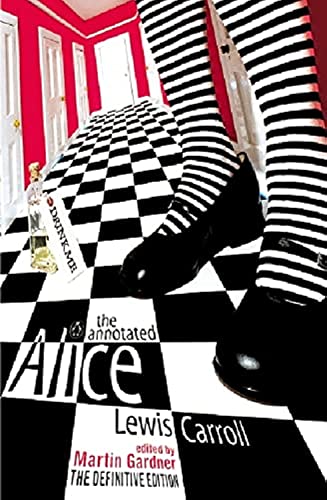 The Annotated Alice The Definitive Edition book cover for Lewis Carroll travel quotes