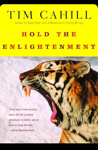Hold the Enlightenment book cover for Tim Cahill travel quotes
