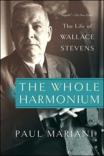 The Whole Harmonium The Life of Wallace Stevens book cover for Wallace Stevens travel quotes