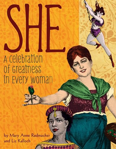 She A Celebration of Greatness in Every Woman book cover for Mary Anne Radmacher travel quotes