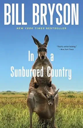 In a Sunburned Country, book cover
