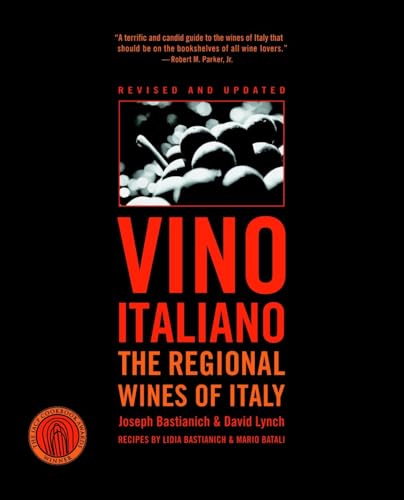 Vino Italiano: The Regional Wines of Italy by Joseph Bastianich, book cover