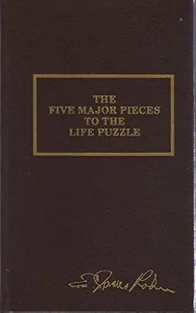 The Five Major Pieces to the Life Puzzle book cover for Jim Rohn travel quotes