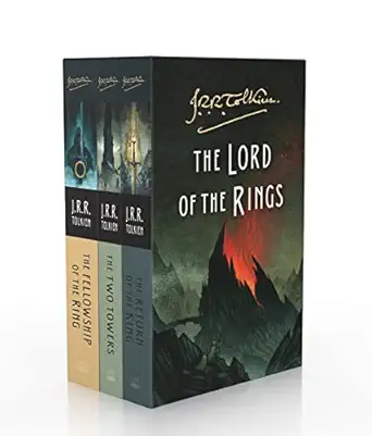 The Lord of the Rings (3-Book Paperback Box Set), book cover