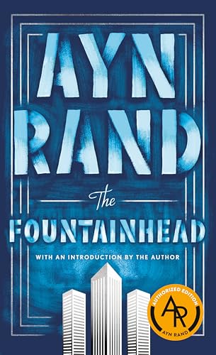 The Fountainhead by Ayn Rand book cover for ayn rand travel quotes