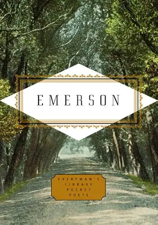 Emerson: Poems (Everyman's Library Pocket Poets), book cover