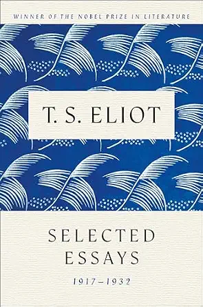 Selected Essays 1917-1932, book cover